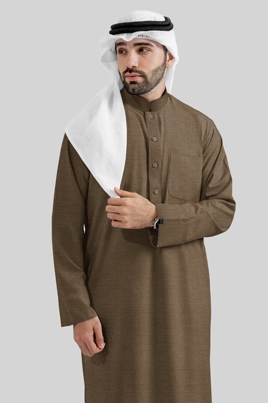 Alternative view of Aura Mocha Kuwaiti Kandoora