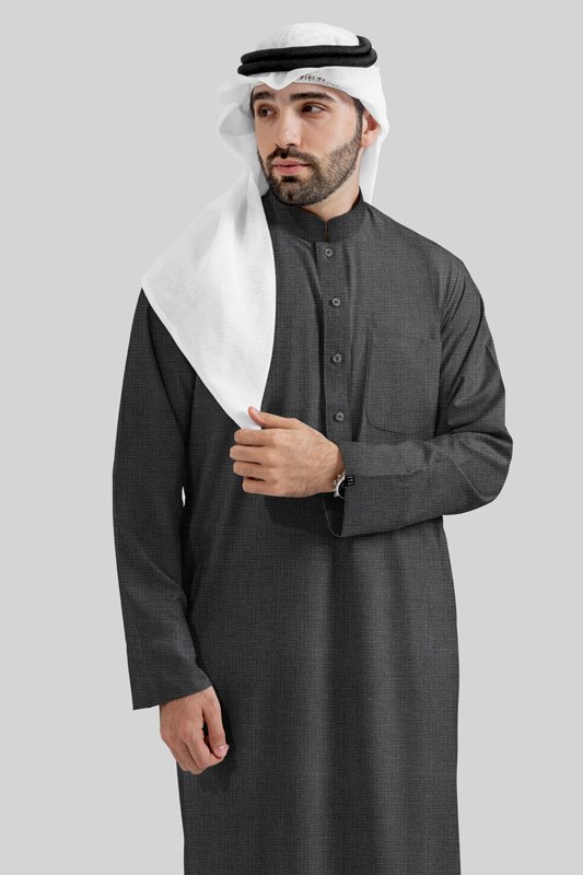 Alternative view of Aura Slate Kuwaiti Kandoora