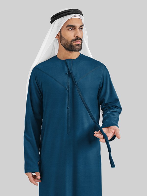 Alternative view of Elan Teal Emerati Kandoora