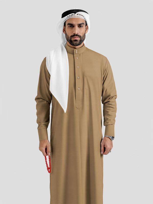 Alternative view of Lustre Desert Dune Saudi Kandoora