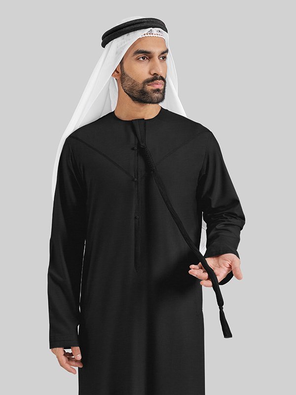 Alternative view of Noir Luxe Raven Emerati Kandoora